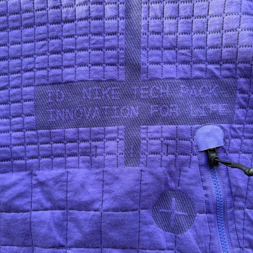 Nike purple tech pack hoodie - Picture 2 of 3